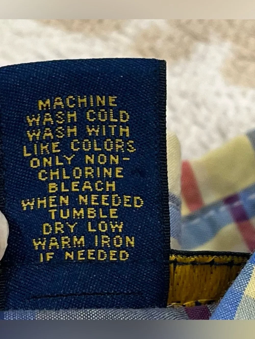 Ralph Lauren Boys 100%Cotton Multicolor Plaid Button-Down Shirt Size 8